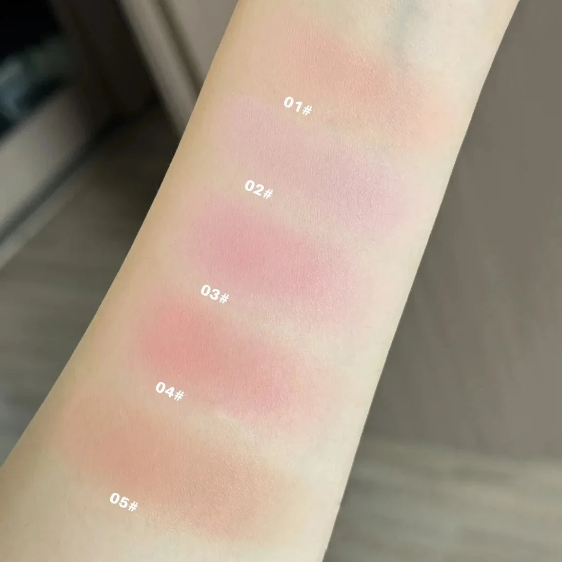 Flower Knows Velvet Blush Palette Long Lasting Natural Pigmented Makeup Long Lasting Natural Highly Pigmented Blusher 5g