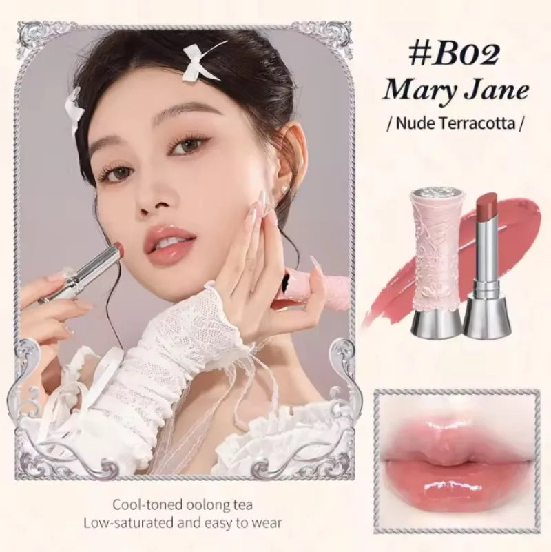 Flower Knows Makeup Sets Swan Ballet Eyeshadow Palette Matte Glow Shimmer Powder Blush Moisturizing Lipstick Highlighter Kit