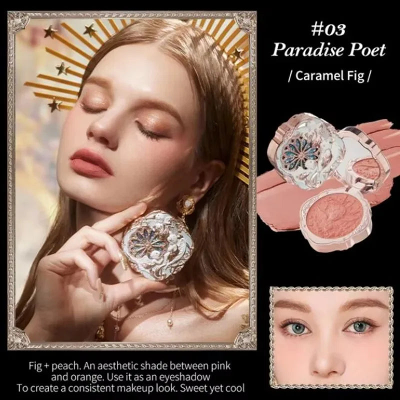 Flower Knows Chocolate Series All In Makeup Set Eyeshadow Palette Matte Lip Mud Blush Long Lasting Black Mascara Cream Original