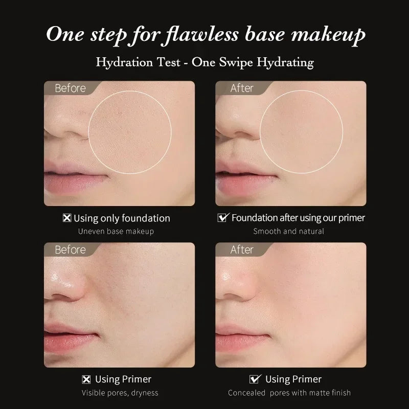 Flower Knows Little Angel Collection Dewy Hydrating Primer 50g Essence Water Gel Long-lasting Concealed  pores with matte finish