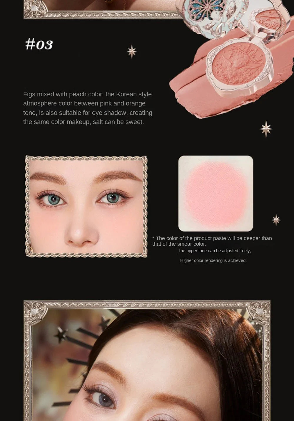 Flower Knows Cream Blush Korean Makeup Smooth Long Lasting Cloud Skin Look Natural Glow Cheek Tint Face Enhancer