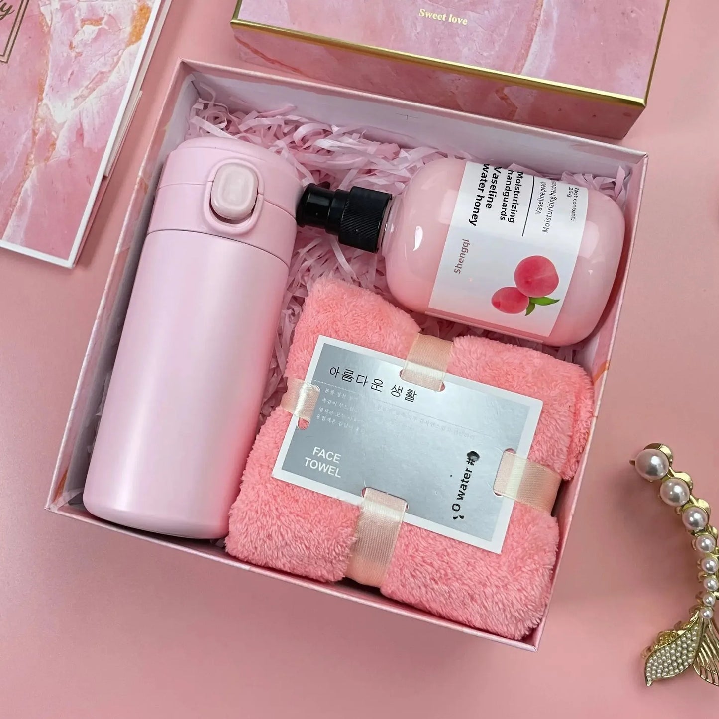 Luxury Gift Box Set for Women – Bridesmaid & Birthday Present with Accessories & Greeting Card