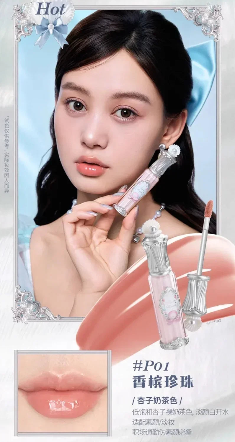 Flowerknows Shell's Jewel Collection Makeup Sets Eye Shadow Lip Gloss Blusher All In One Baking Powder Glitter Highlighter Kit