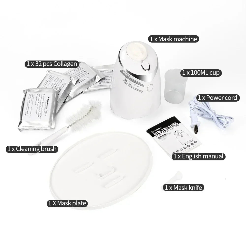 Automatic Fruit & Collagen Face Mask Maker