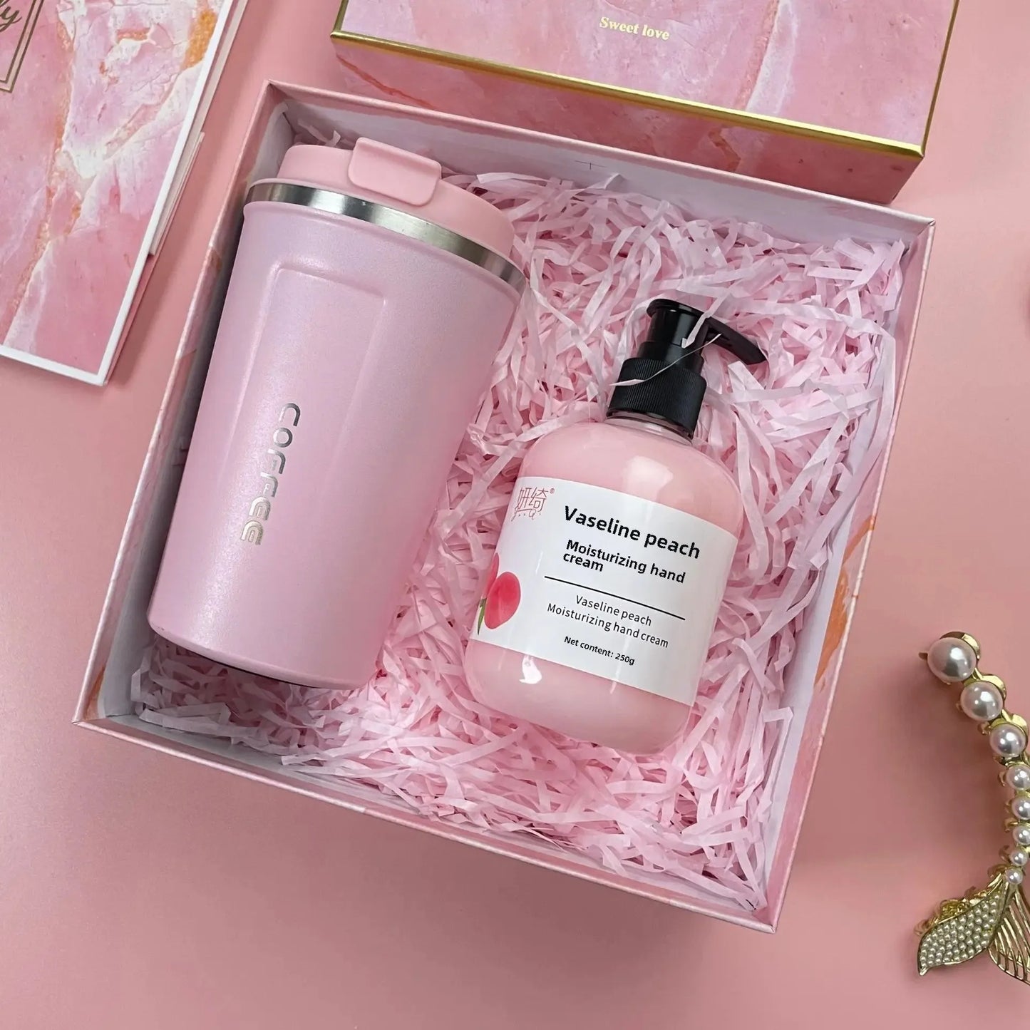 Luxury Gift Box Set for Women – Bridesmaid & Birthday Present with Accessories & Greeting Card
