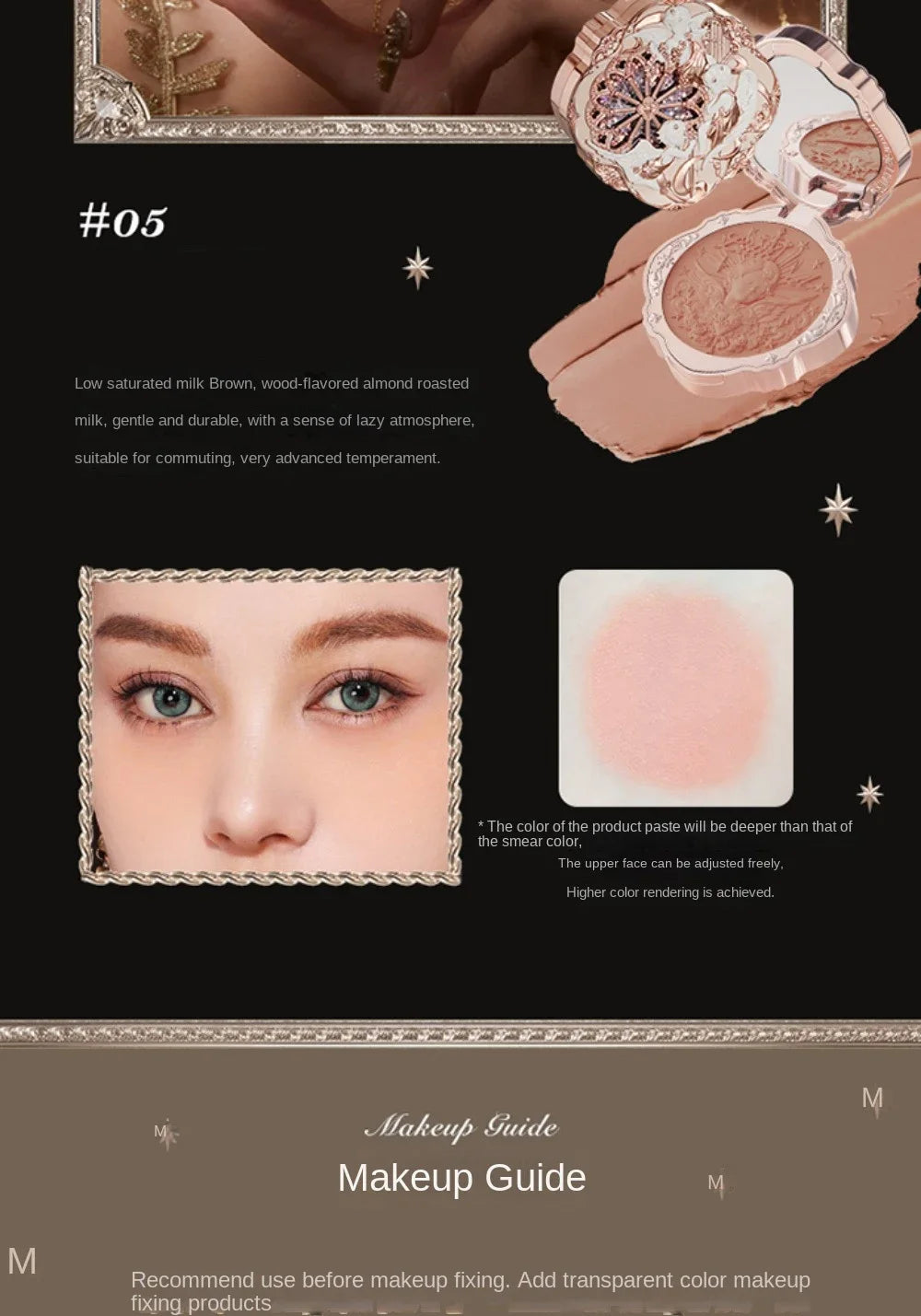 Flower Knows Cream Blush Korean Makeup Smooth Long Lasting Cloud Skin Look Natural Glow Cheek Tint Face Enhancer