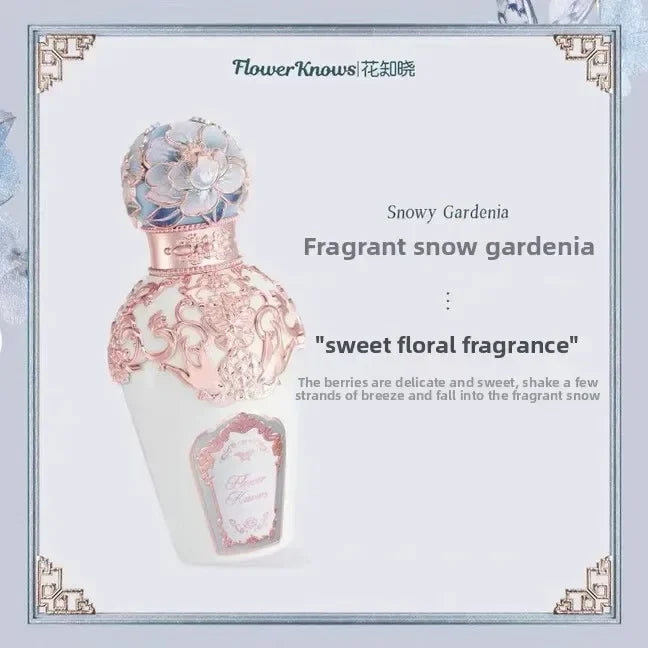 Flowerknows Moonlight Mermaid Perfume Flower Know Makeup Fruit Grapefruit Long Lasting Personal Perfume Eau de Parfum 50ML