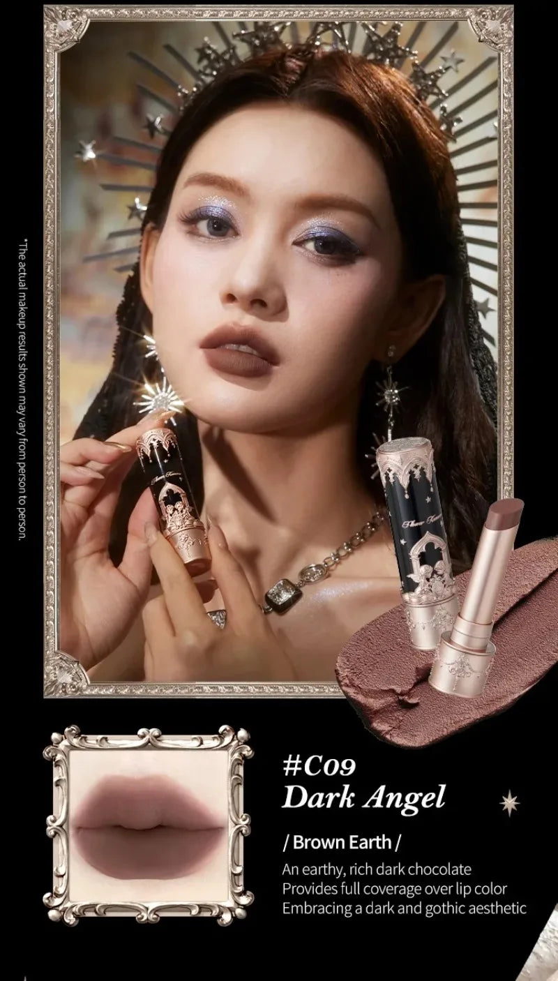 Flowerknows All In One Mackup Set Gift Box Flower Knows Glitter Eye Shadow Palette Blusher Long Lasting Gloss Lipstick With Bag