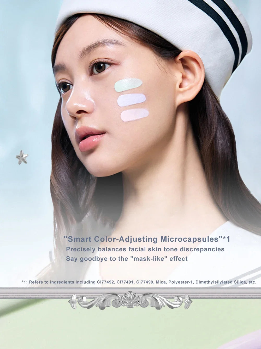 Flower Knows Primer Makeup Shells Jewel Radiance Hydrating Long Lasting Vegan Cruelty Free Base Primer 45g