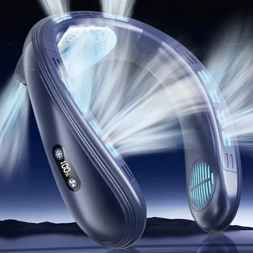 Neck & Back Cooling Fan – Hands-Free Comfort Anywhere