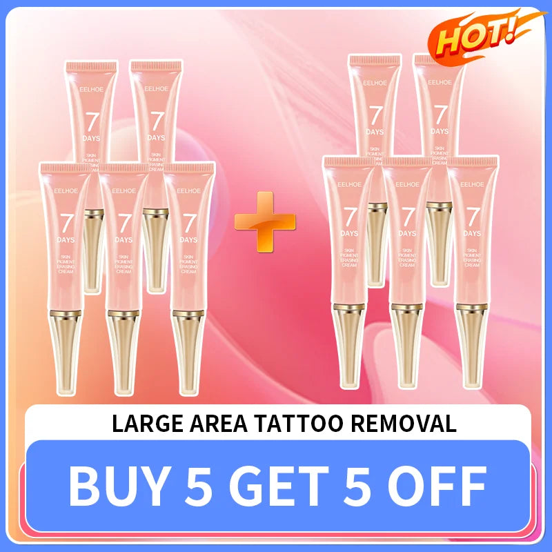Tattoo Removal Cream for Permanent Makeup and Body Ink – Fast 7 Day Solution