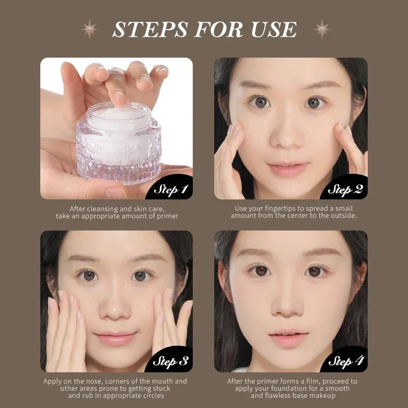 Flower Knows Little Angel Collection Dewy Hydrating Primer 50g Essence Water Gel Long-lasting Concealed  pores with matte finish