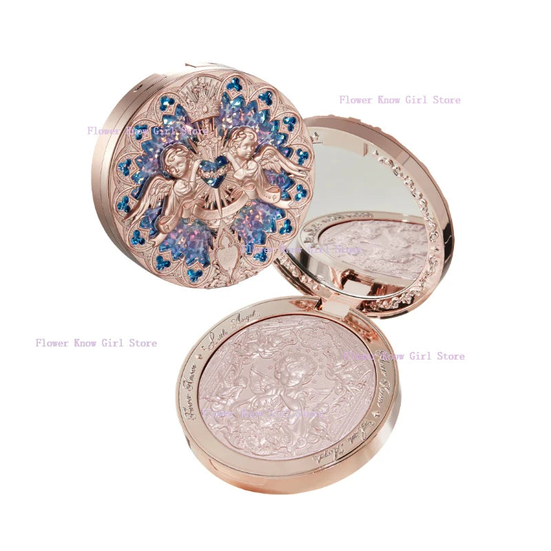Flower Knows Little Angel Embossed Highlighter Natural brightening water light three-dimensional contour powder