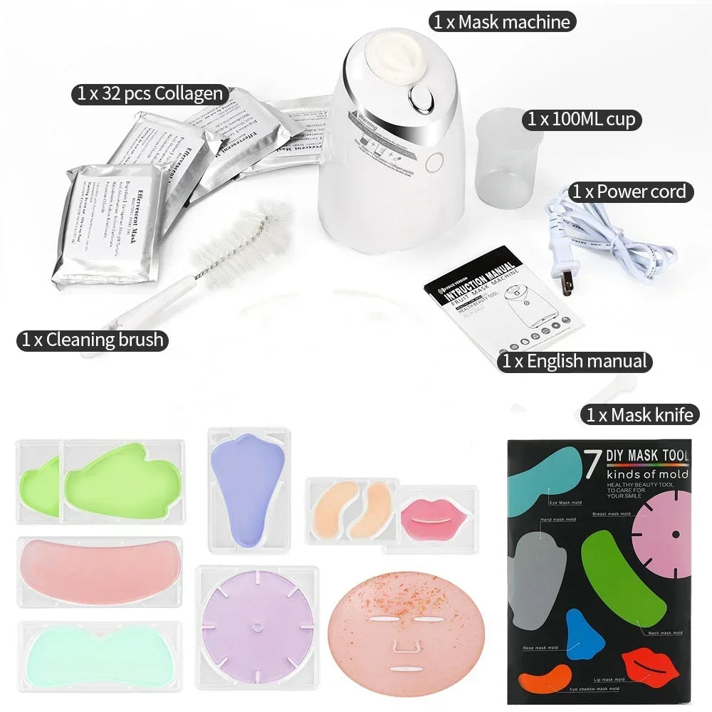 Automatic Fruit & Collagen Face Mask Maker