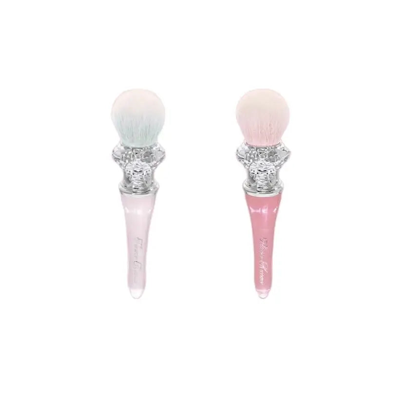 Flower Knows Swan Ballet Blush Wool Brush Mineral Powder Bronzer Contour Makeup Brushes By Flower Knows